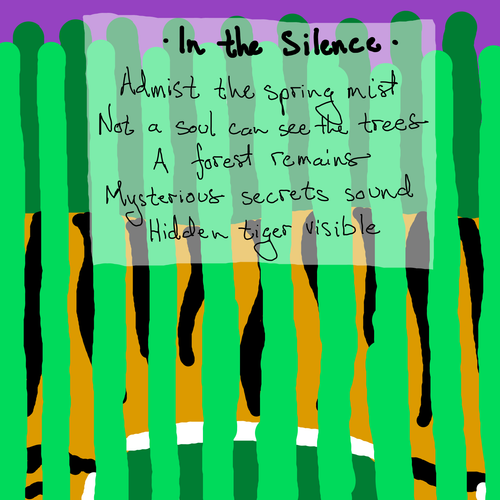 In the silence (Tanka 15)